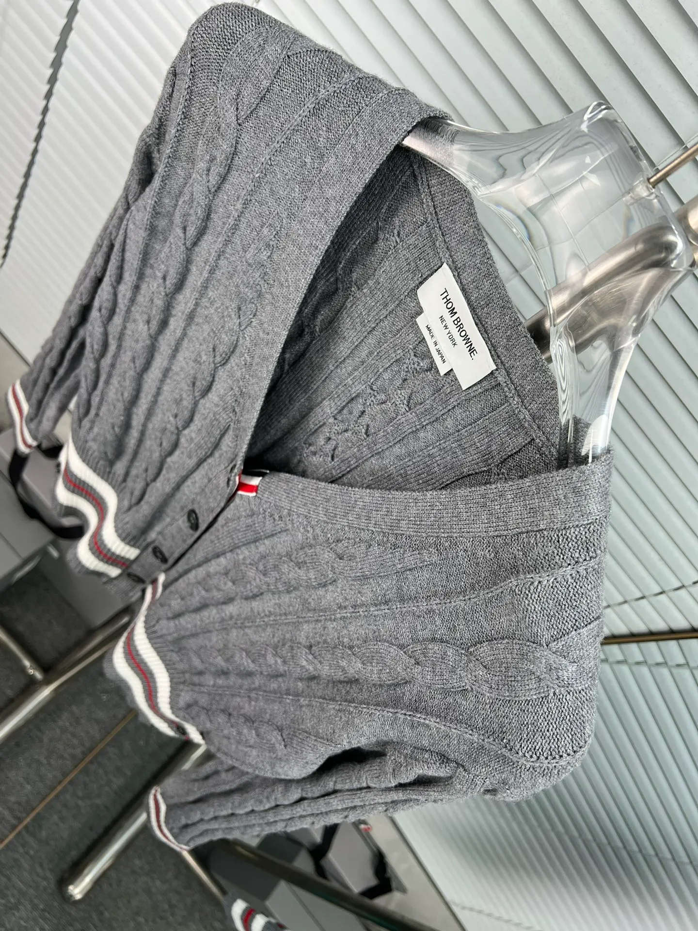 THOM BROWNE🇳🇱New Arrival STOLL 12 ， ， ，Classic ， ， 、Breathable， ， ， ：White Navy Blue Light Blue size: 0.1.2（S.M.L） ：